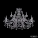 Подвесная люстра Bohemia Ivele Crystal 1403 1403/10+5/360 Ni