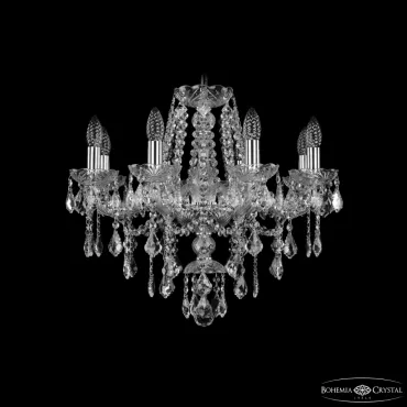 Люстра Bohemia Ivele Crystal 1415 1415/8/200 Ni Leafs