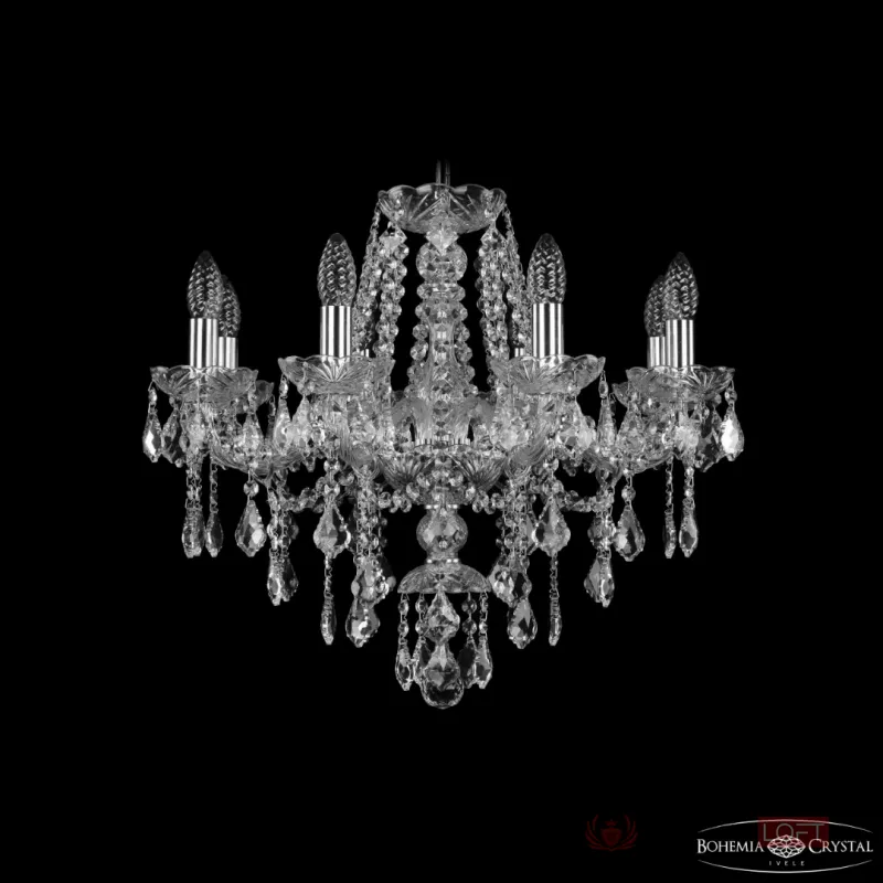 Люстра Bohemia Ivele Crystal 1415 1415/8/200 Ni Leafs от ImperiumLoft