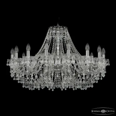 Подвесная люстра Bohemia Ivele Crystal 1410 1410/16/360 Ni V0300