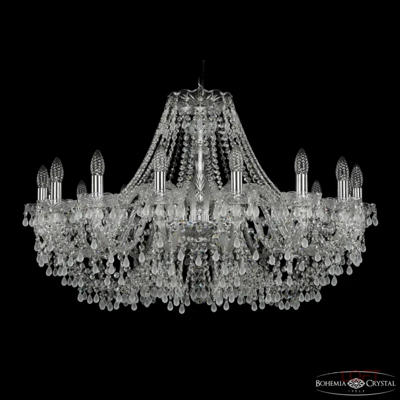 Подвесная люстра Bohemia Ivele Crystal 1410 1410/16/360 Ni V0300 Подвесная люстра Bohemia Ivele Crystal 1410 1410/16/360 Ni V0300
