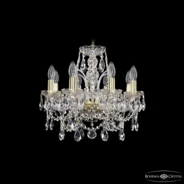 Подвесная люстра Bohemia Ivele Crystal 1411 1411/8/141 G