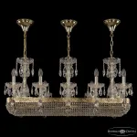 Подвесная люстра Bohemia Ivele Crystal 1452 1452/10/195/1000 G