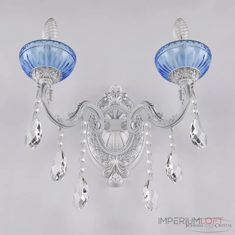Бра Bohemia Ivele Crystal AL7901 AL7901B10/2/175 B WMN P Aquamarine/M-1G Бра Bohemia Ivele Crystal AL7901 AL7901B10/2/175 B WMN P Aquamarine/M-1G