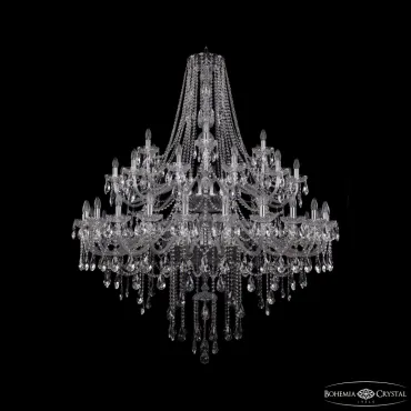 Подвесная люстра Bohemia Ivele Crystal 1415 1415/24+12+6/530/2d Ni