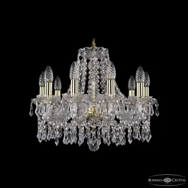 Подвесная люстра Bohemia Ivele Crystal 1403 1403/10/160 G
