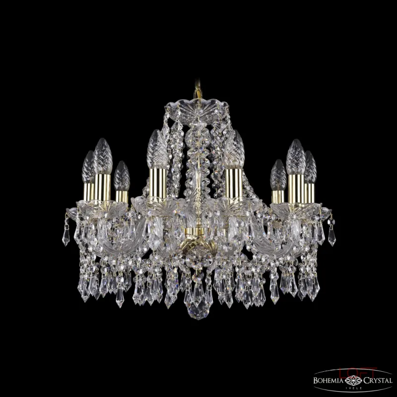 Подвесная люстра Bohemia Ivele Crystal 1403 1403/10/160 G