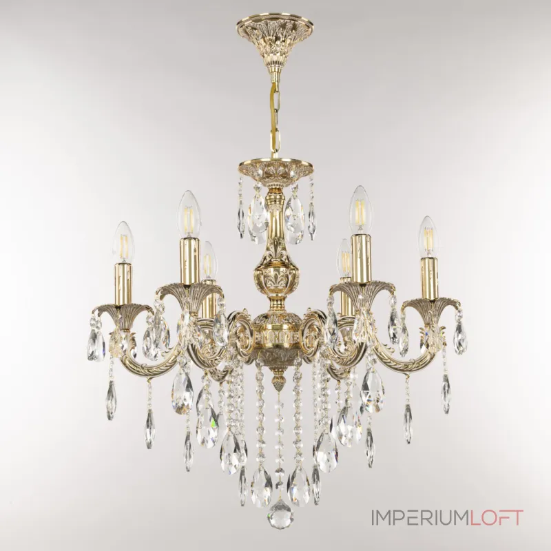 Подвесная люстра Bohemia Ivele Crystal AL7901 AL79101/6/175 B GW Подвесная люстра Bohemia Ivele Crystal AL7901 AL79101/6/175 B GW