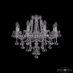 Подвесная люстра Bohemia Ivele Crystal 1415 1415/8/200 Ni Balls