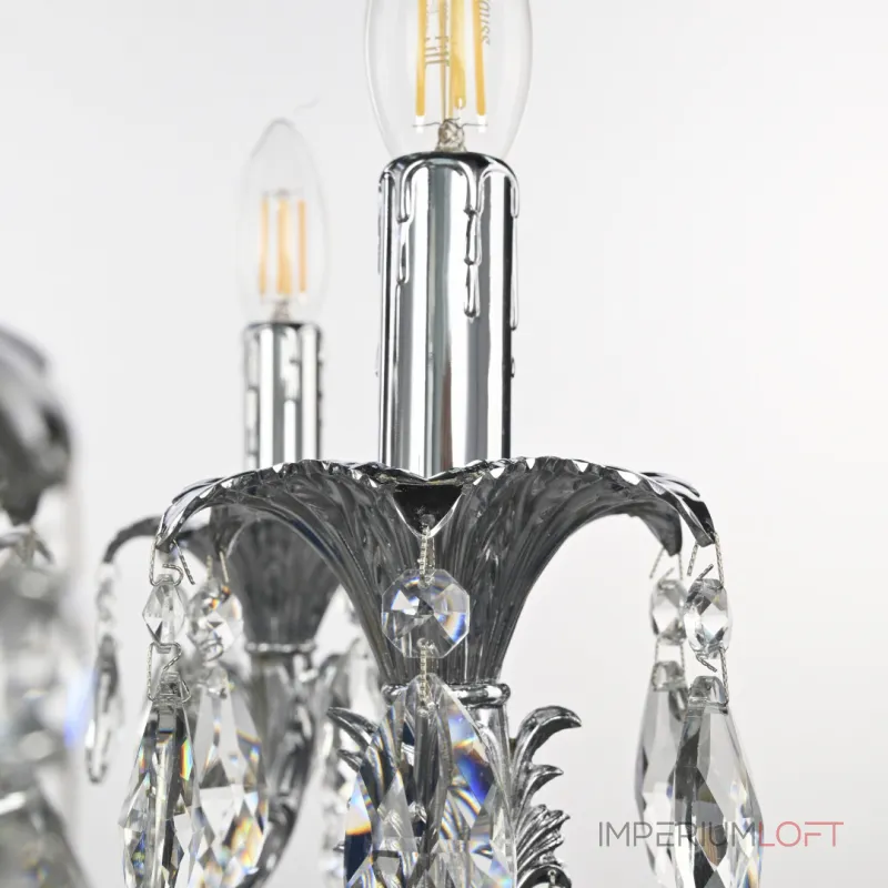 Подвесная люстра Bohemia Ivele Crystal AL7901 AL79101/10/250 B Ni