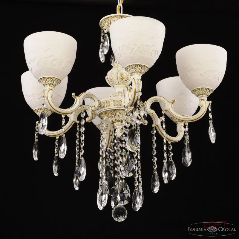 Подвесная люстра Bohemia Ivele Crystal AL7801 AL78101/6/175 B WMG P1 U Horse