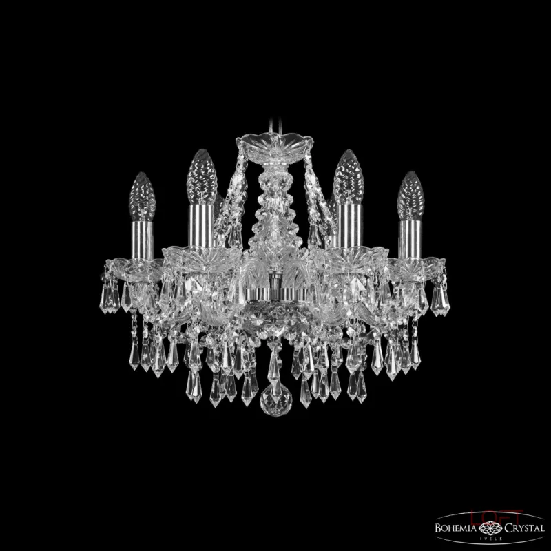 Подвесная люстра Bohemia Ivele Crystal 1403 1403/6/141 Ni