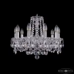 Подвесная люстра Bohemia Ivele Crystal 1402 1402/10/160 Ni