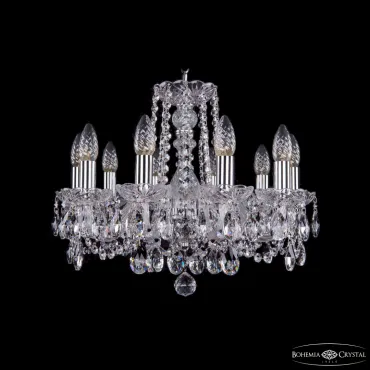 Подвесная люстра Bohemia Ivele Crystal 1402 1402/10/160 Ni