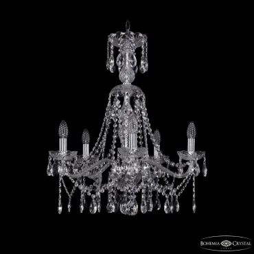 Подвесная люстра Bohemia Ivele Crystal 1413 1413/5/200/XL-66 Ni Подвесная люстра Bohemia Ivele Crystal 1413 1413/5/200/XL-66 Ni