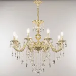 Подвесная люстра Bohemia Ivele Crystal AL7901 AL79101/8/250 B GW