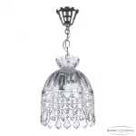 Подвесной светильник Bohemia Ivele Crystal 5478 5478/22 Ni Clear/M-1H Leafs
