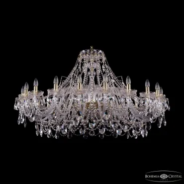 Подвесная люстра Bohemia Ivele Crystal 1411 1411/20/460 G