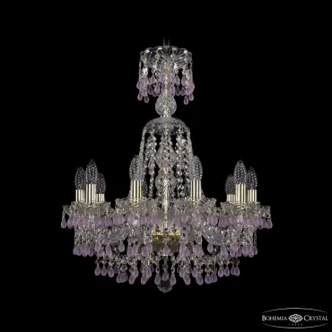 Подвесная люстра Bohemia Ivele Crystal 1410 1410/10/195/XL-66 G V7010 Подвесная люстра Bohemia Ivele Crystal 1410 1410/10/195/XL-66 G V7010