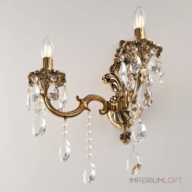 Бра Bohemia Ivele Crystal AL7801 AL7801B14/2/175 B GB