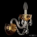 Бра Bohemia Ivele Crystal 5402 5402B/1/141 G Amber/M-1G