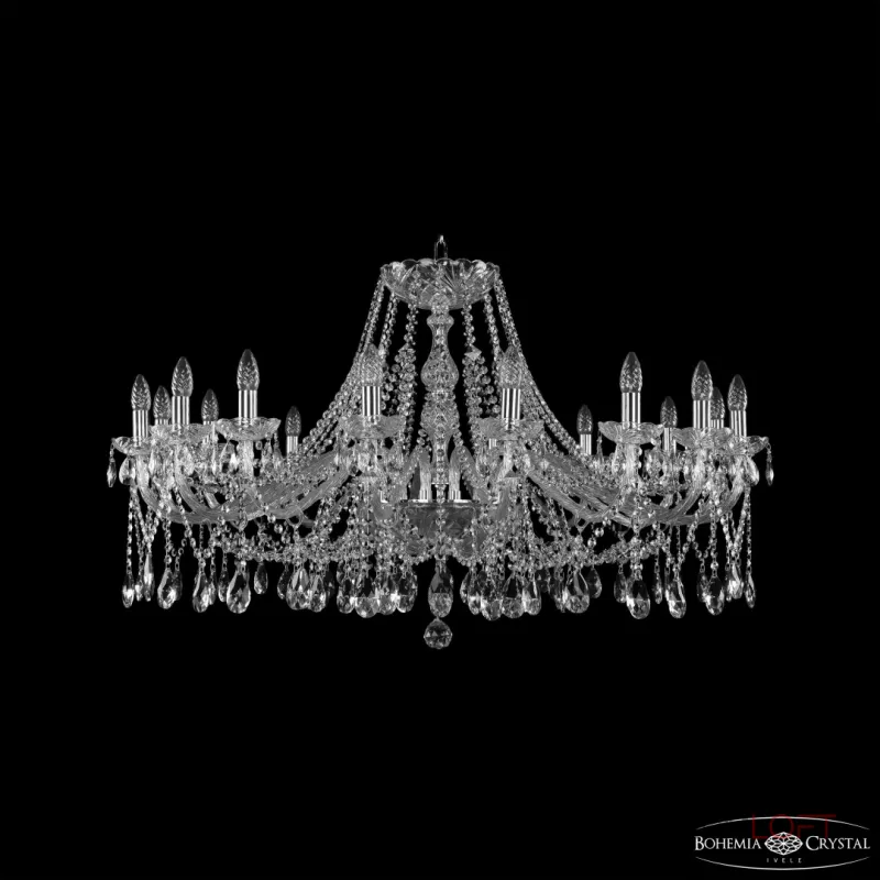 Подвесная люстра Bohemia Ivele Crystal 1413 1413/16/400 Ni