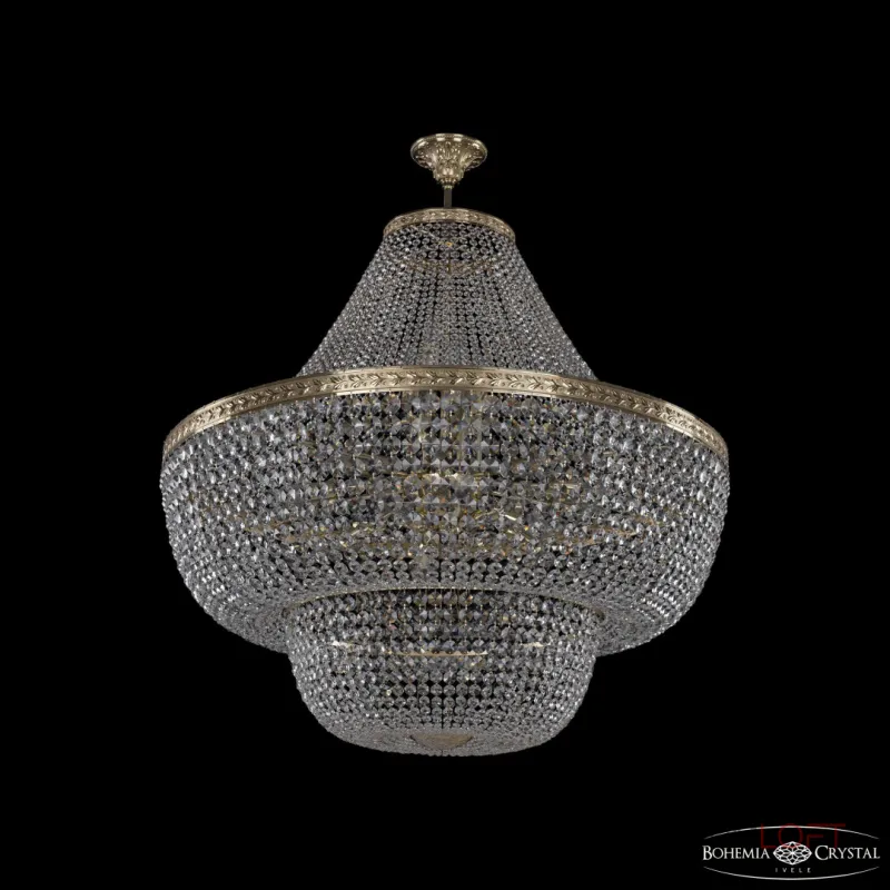 Подвесная люстра Bohemia Ivele Crystal 1910 19101/H1/100IV G