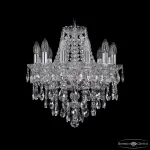 Подвесная люстра Bohemia Ivele Crystal 1415 1415/12/141 Ni