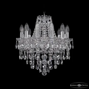 Подвесная люстра Bohemia Ivele Crystal 1415 1415/12/141 Ni