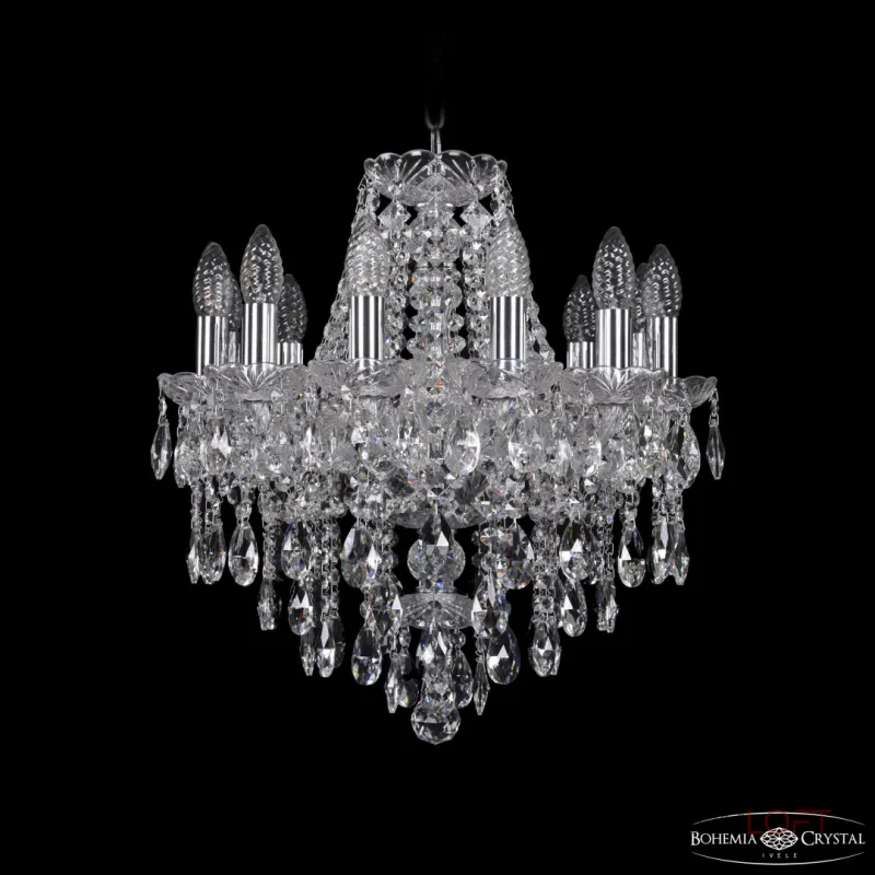 Подвесная люстра Bohemia Ivele Crystal 1415 1415/12/141 Ni