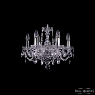 Подвесная люстра Bohemia Ivele Crystal 1402 1402/6/141 Ni Подвесная люстра Bohemia Ivele Crystal 1402 1402/6/141 Ni
