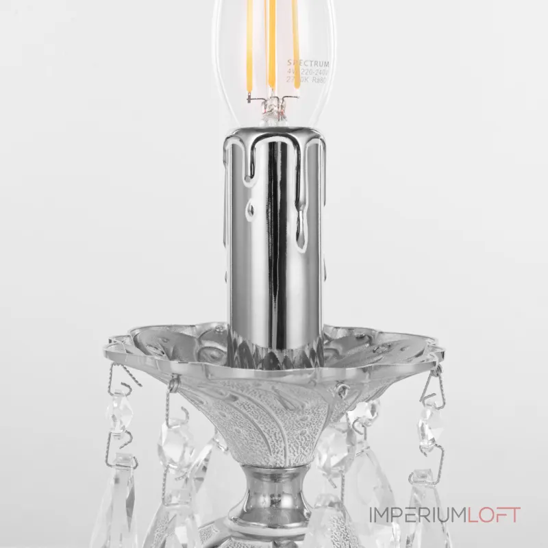Настольная лампа Bohemia Ivele Crystal AL77 AL77500L/1-23 NW Настольная лампа Bohemia Ivele Crystal AL77 AL77500L/1-23 NW