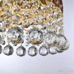 Подвесной светильник Bohemia Ivele Crystal 5478 5478/22 G Amber/M-1F Balls