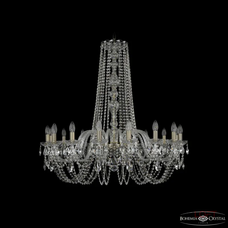 Подвесная люстра Bohemia Ivele Crystal 1402 1402/16/360/h-95 Pa Подвесная люстра Bohemia Ivele Crystal 1402 1402/16/360/h-95 Pa