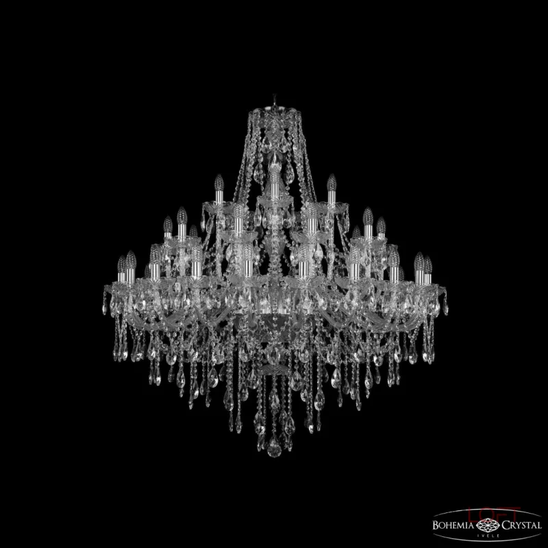 Подвесная люстра Bohemia Ivele Crystal 1415 1415/20+10+5/400 Ni
