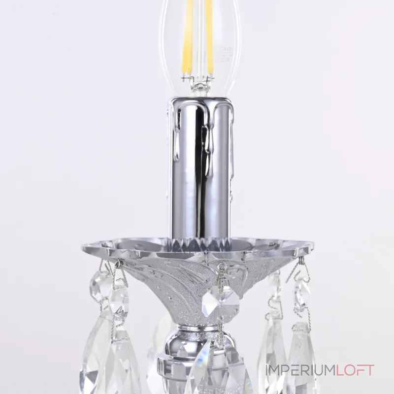 Настольная лампа Bohemia Ivele Crystal AL77 AL77100L/1-32 Ni