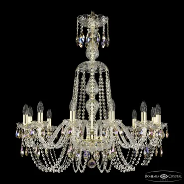 Подвесная люстра Bohemia Ivele Crystal 1402 1402/12/300/XL-90 G K801