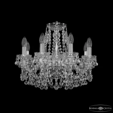 Подвесная люстра Bohemia Ivele Crystal 1409 1409/8/160 Ni Подвесная люстра Bohemia Ivele Crystal 1409 1409/8/160 Ni