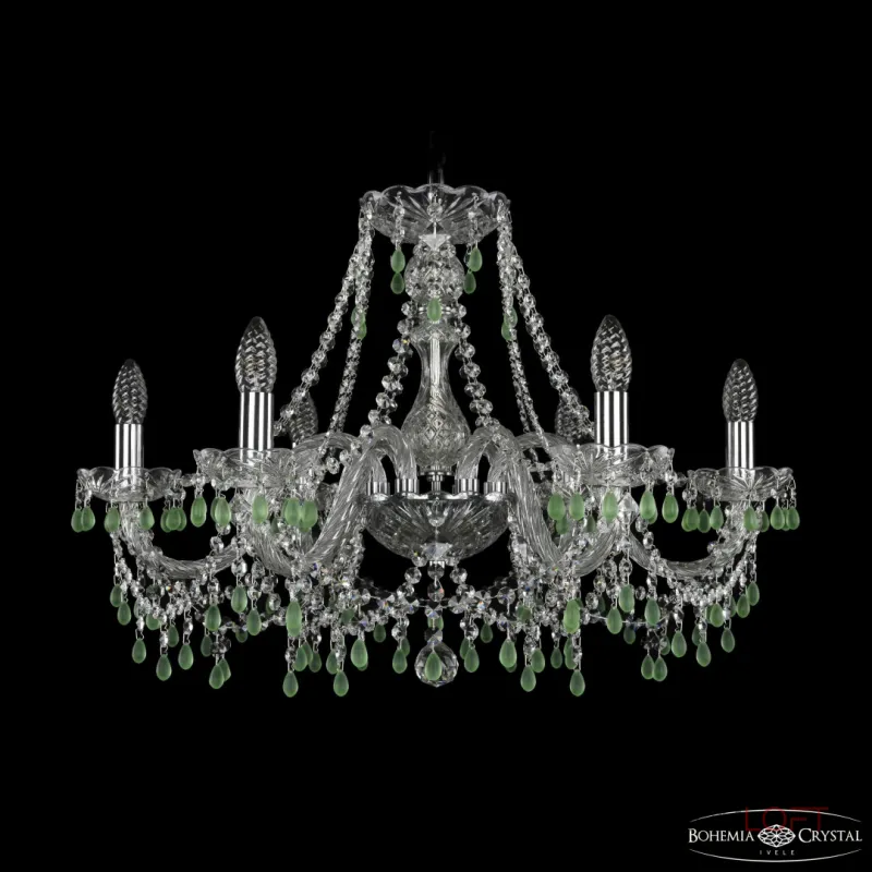 Подвесная люстра Bohemia Ivele Crystal 1410 1410/6/240 Ni V5001 Подвесная люстра Bohemia Ivele Crystal 1410 1410/6/240 Ni V5001