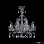 Подвесная люстра Bohemia Ivele Crystal 1413 1413/8+4/200/XL-66 G