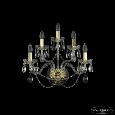 Бра Bohemia Ivele Crystal 1402 1402B/2+2+1/195/XL G