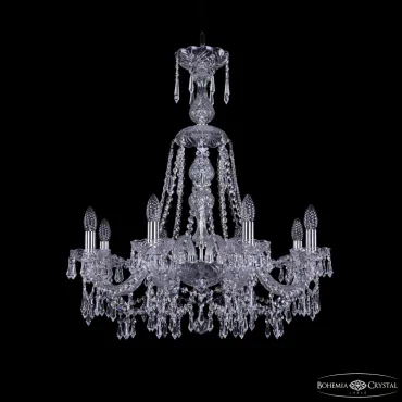 Подвесная люстра Bohemia Ivele Crystal 1403 1403/8/240/XL-75 Ni