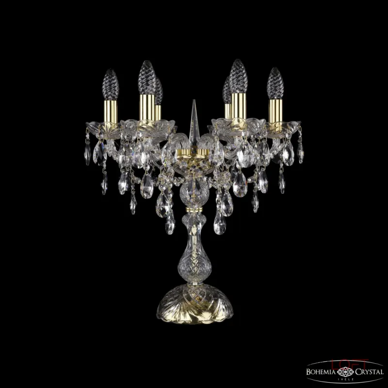 Настольная лампа Bohemia Ivele Crystal 1415 1415L/6/141-47 G