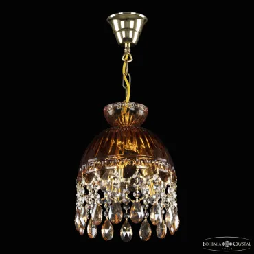Подвесной светильник Bohemia Ivele Crystal 5478 5478/22 G Amber/M-1G K721