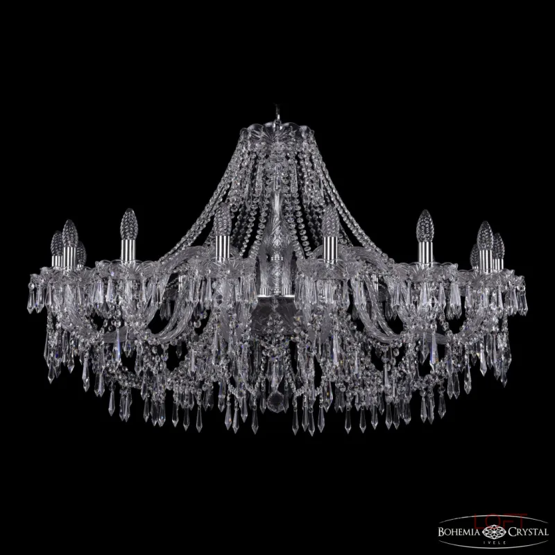 Подвесная люстра Bohemia Ivele Crystal 1403 1403/16/400 Ni