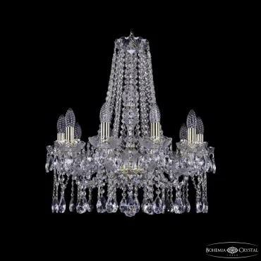 Подвесная люстра Bohemia Ivele Crystal 1413 1413/10/200/h-60 G