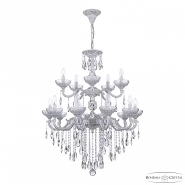 Подвесная люстра Bohemia Ivele Crystal AL7801 AL78101/10+5/250/2D B WMN P Clear/M-1F