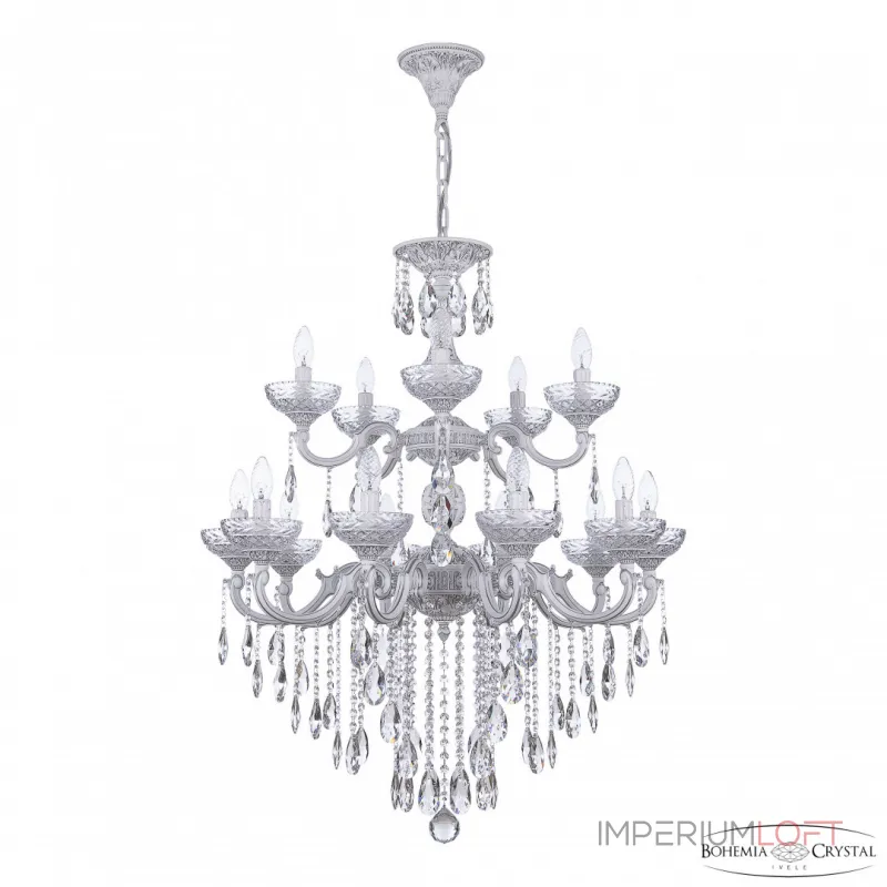 Подвесная люстра Bohemia Ivele Crystal AL7801 AL78101/10+5/250/2D B WMN P Clear/M-1F