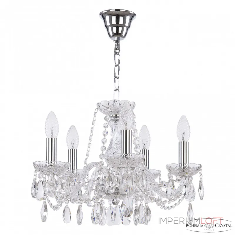 Подвесная люстра Bohemia Ivele Crystal 116 116/5/141 Ni