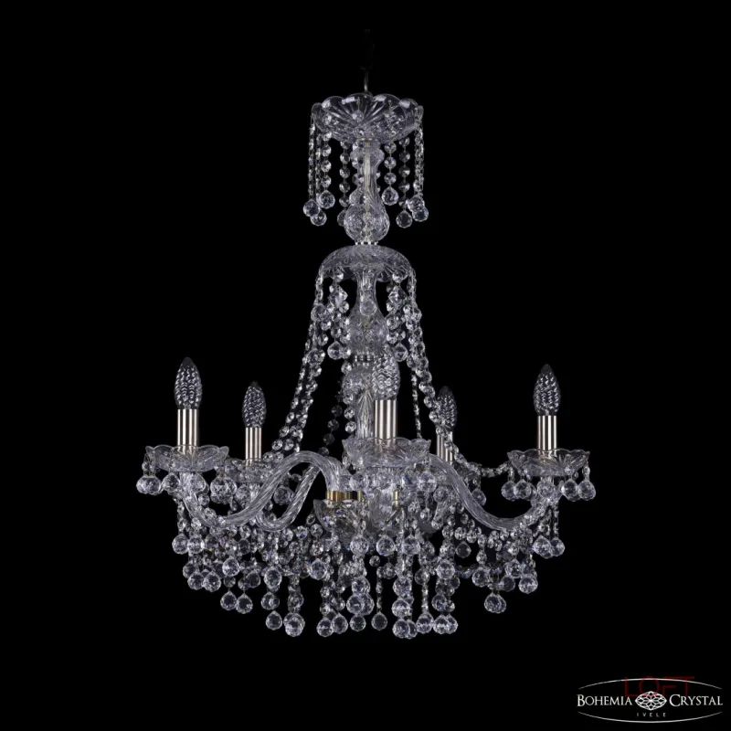 Подвесная люстра Bohemia Ivele Crystal 1409 1409/5/195/XL-68 Pa Подвесная люстра Bohemia Ivele Crystal 1409 1409/5/195/XL-68 Pa